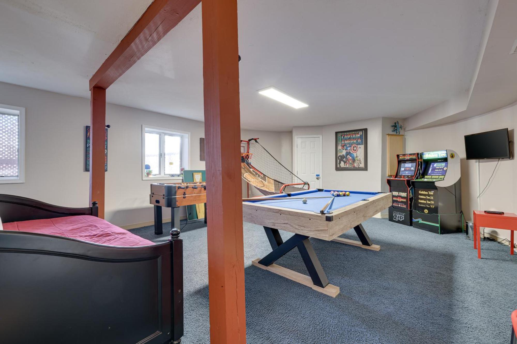 Unique Roundhouse: Hot Tub-Game Room-Firepit&More! Bushkill Dış mekan fotoğraf